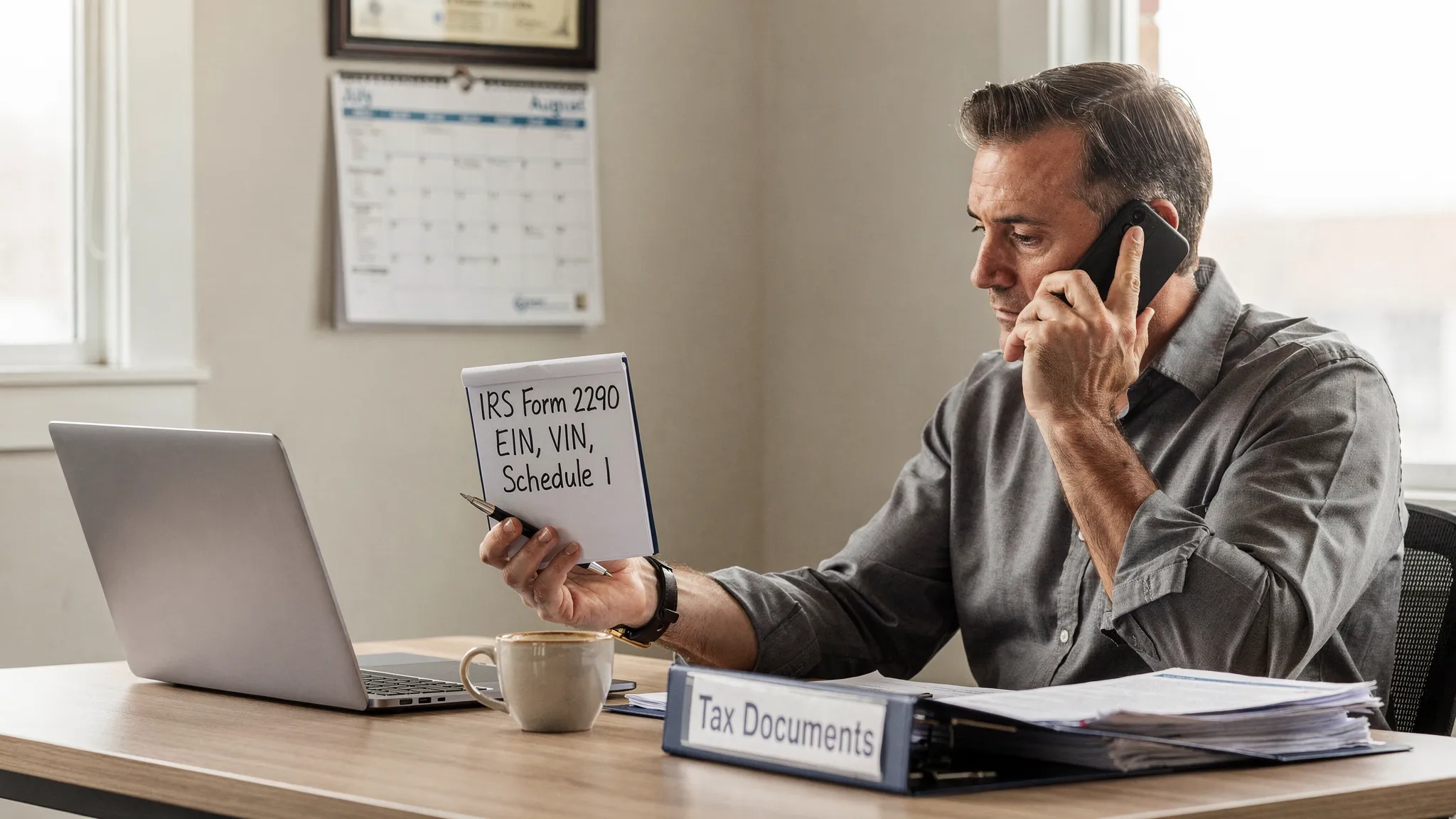 What Is the IRS 2290 Phone Number? When and Why You Should Call